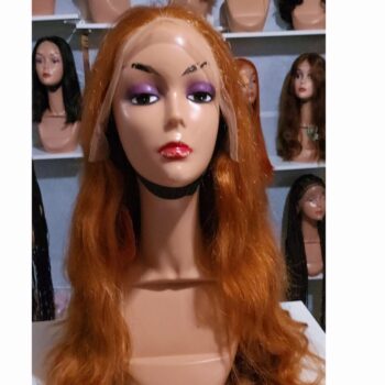 20" 13x4 Lace Frontal Orange